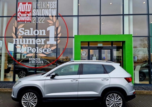 Seat Ateca cena 107900 przebieg: 88900, rok produkcji 2019 z Dobiegniew małe 529